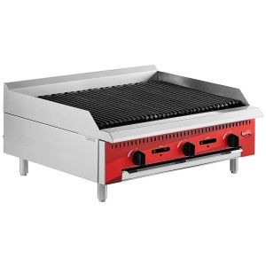 "36"" Gas Countertop Radiant Charbroiler