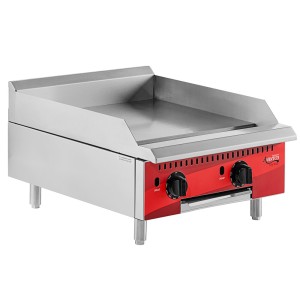 "Chef Series  24"" Countertop Gas Griddle