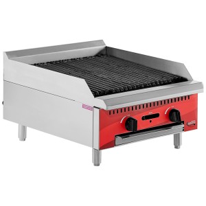 "24"" Gas Countertop Radiant Charbroiler