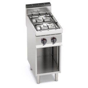 "2-BURNER GAS STOVE WITH CABINET