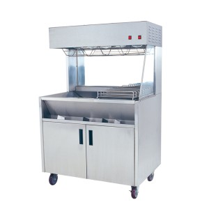 French Fries Chip Dump Bagging Station