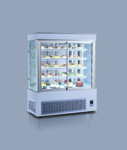 STANDING 4 LAYERS CAKE DISPLAY REFRIGERATED