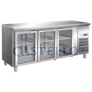 WORK TOP 3 GLASS DOORS CHILLER