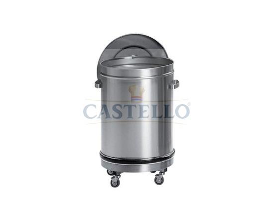 125 WHEELED GARBAGE BINS WITH LIDS