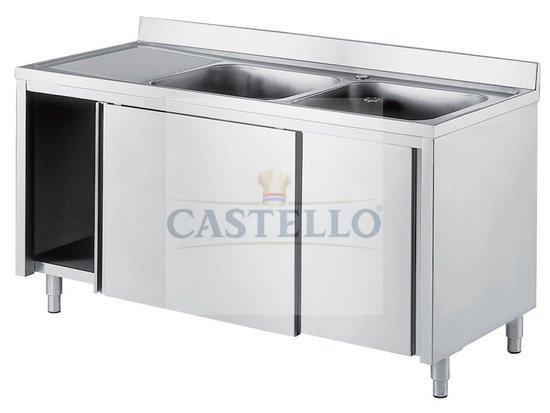 152 CABINET SINKS WITH SLIDING DOORS DEPTH 600