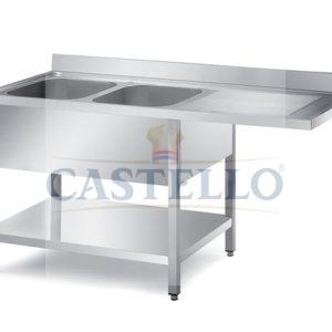 Commercial Stainless Steel Sink – Double