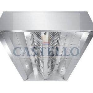 S/STEEL ISLAND TYPE KITCHEN HOOD
