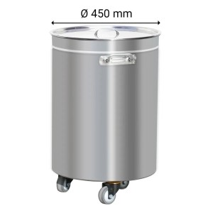 S/steel Garbage Trolley