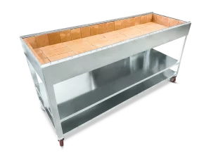 S/steel BBQ with stand