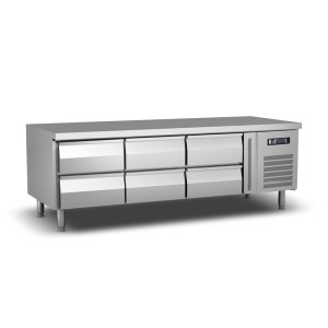 LOW BOY CHILLER WITH DRAWERS