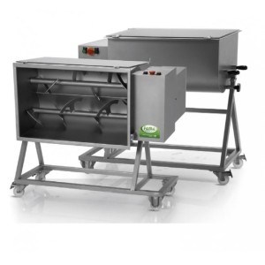 120 KG two-toned dough mixer complete with trolley