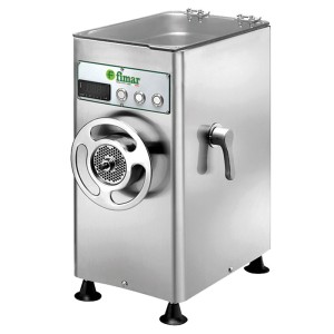 Refrigerated meat mincers