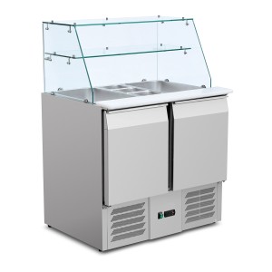 SALADETTE WITH GLASS COVER
