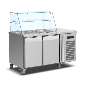 Saladette With Glass Cover Series