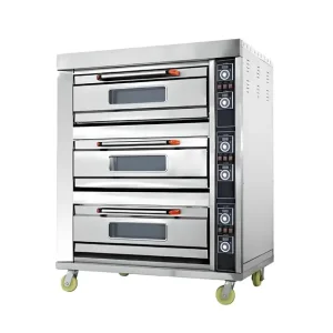 3 Deck 6 Tray Electric Deck Oven