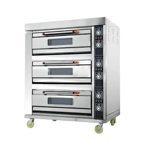 3 Deck 6 Tray Electric Deck Oven