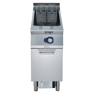 Electrolux Professional E9KKGABAMCA 23LT GAS FRYER, 1 WELL+2 1/2 BASKETS (Code 391331) €3,765 /$4,289