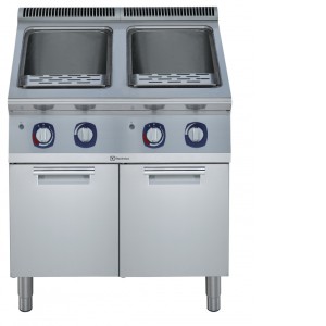 Electrolux Professional E9PCGH2MF0 GAS PASTA COOKER 2X40 LT WELLS (Code 391112, Alias 9PDX391112)
