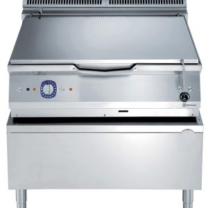 Electrolux Professional E9BRGHDOFM 80LT GAS BRAISING PAN-DUOMAT BOTTOM AUT. (Code 391137,