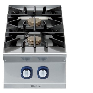 Electrolux Professional E9GCTD2C0M 2-BURNER(7.5KW)GAS BOIL.TOP 400MM