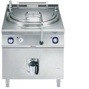 Electrolux Professional E9NNETBAMEB 150LT GAS BOILING PAN-INDIR.HEAT.AUTOM.REFILL.-60HZ - QMARK (Code 391615)
