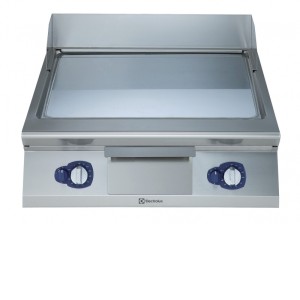 Electrolux Professional E9FTGHCS00 GAS FRYTOP CHR.SMOOTH SLOPED PLATE 800MM