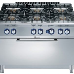 SIX BURNER GAS COOKING RANGE
