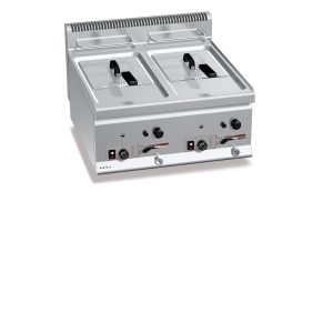 GAS FRYER (COUNTER TOP) - SINGLE TANK 8 +8 L