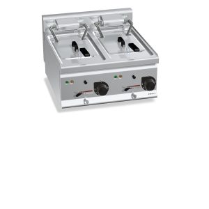 ELECTRIC FRYER (COUNTER TOP) - SINGLE TANK 10 + 10 L