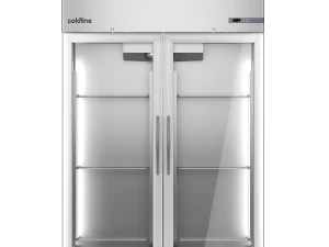 Double Glass Door Upright Chiller
