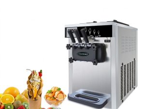 Commercial Soft Ice Cream Machine Countertop Model