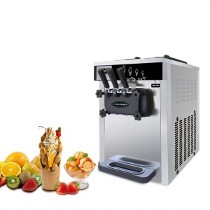 Commercial Soft Ice Cream Machine Countertop Model