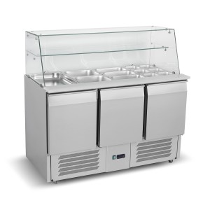 SALADETTE WITH GLASS COVER