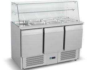 SALADETTE WITH GLASS COVER