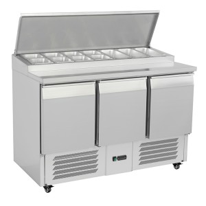 SALADETTE WITH TABLE TOP 3DOORS