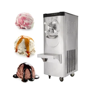 Vertical Hard Ice Cream / Gelato Machine 28–32 L/h