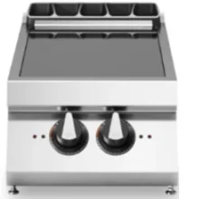 Induction plate, 2 cooking zones, top – Model R70/40IND/T