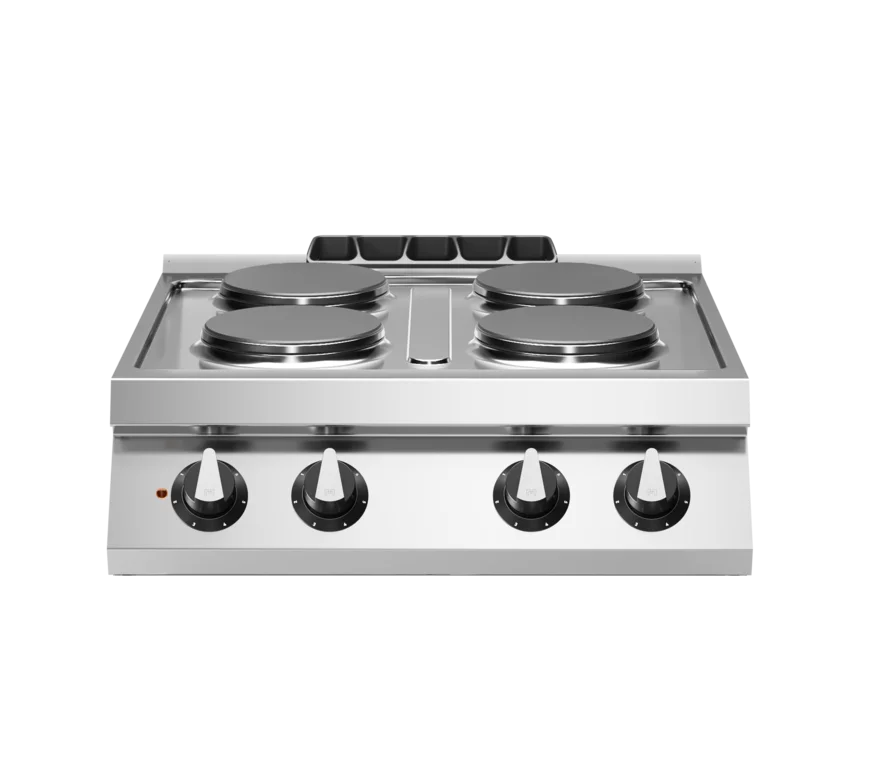 Electric range, 4 round plates, top, R70